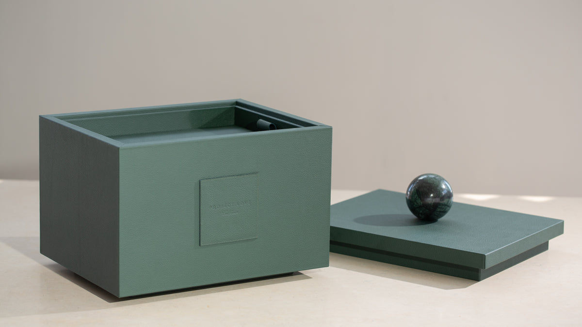 Open Time Capsule with keepsakes